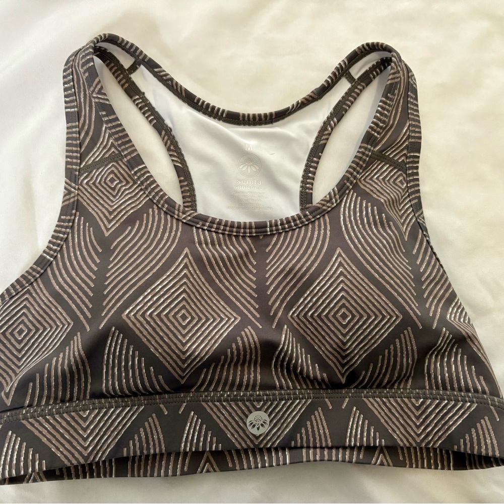 Senita Athletics Sarah Sports Bra- Peacock